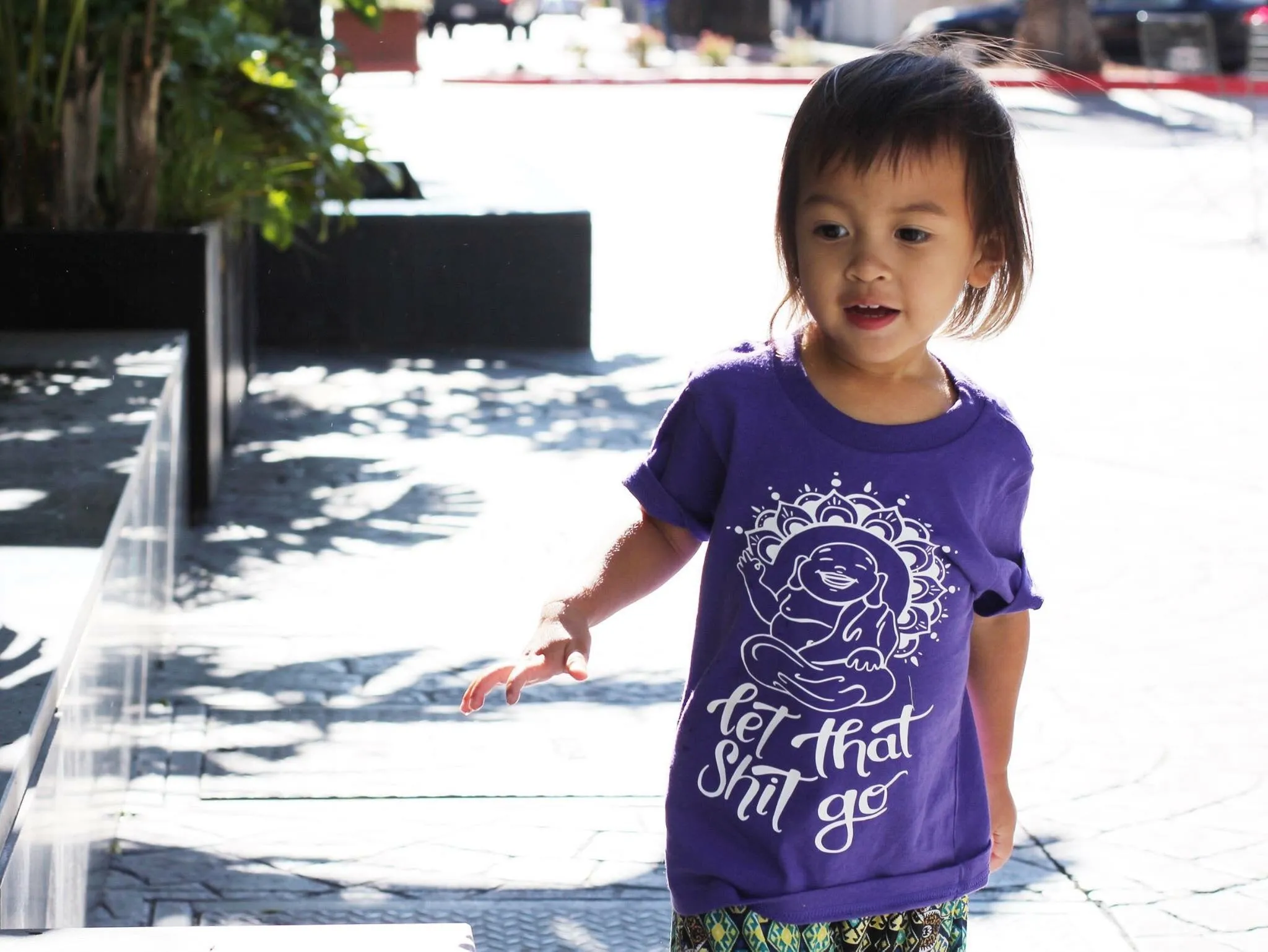 LET THAT SH*T GO Buddha Tee