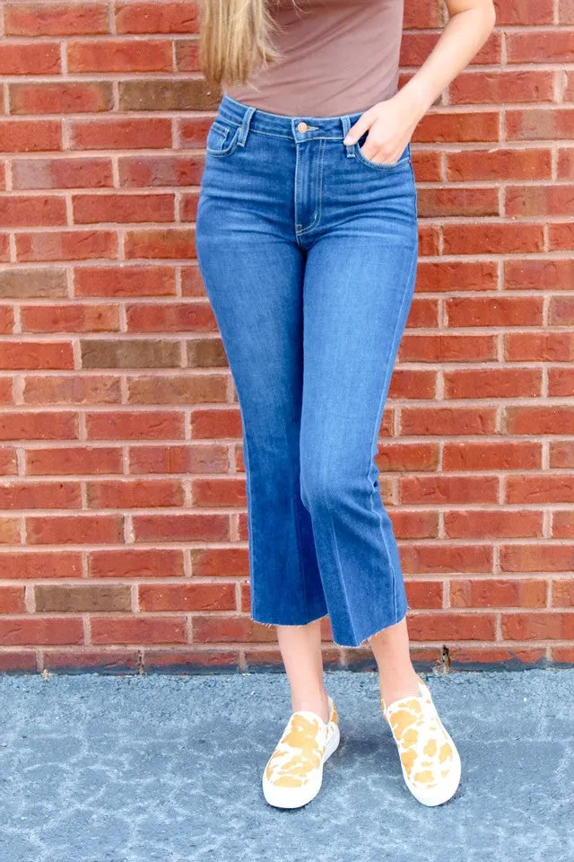 Letters to Juliet Sicily Crop Flare Jeans