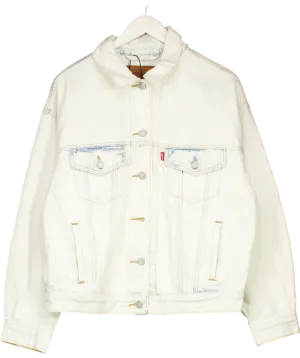 levis Cream Levi's Trucker Jacket UK M