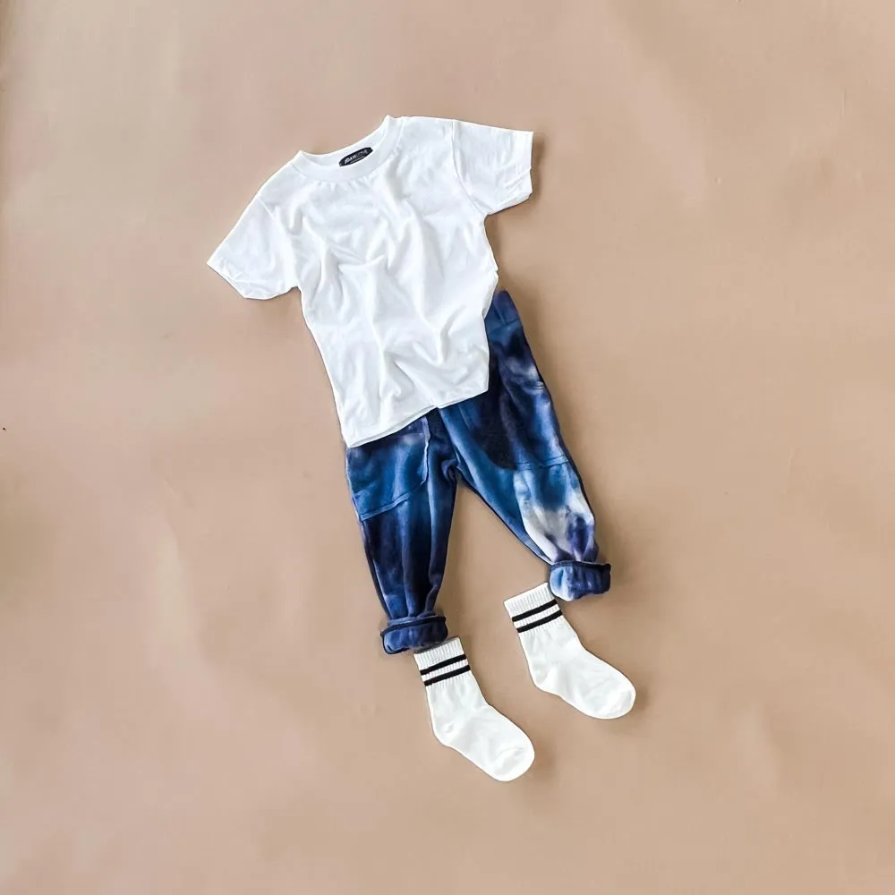 Lew-TD Kids Joggers | Blue