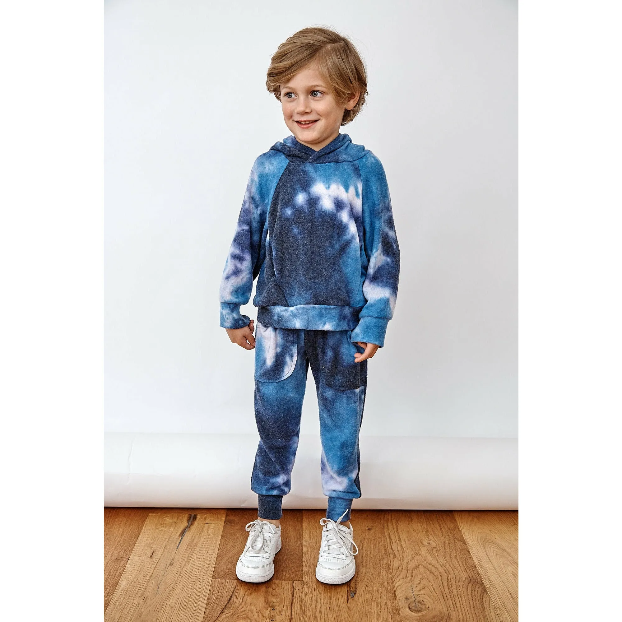 Lew-TD Kids Joggers | Blue