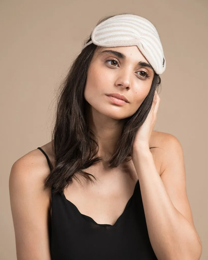 Lights Out Cashmere Eye Mask