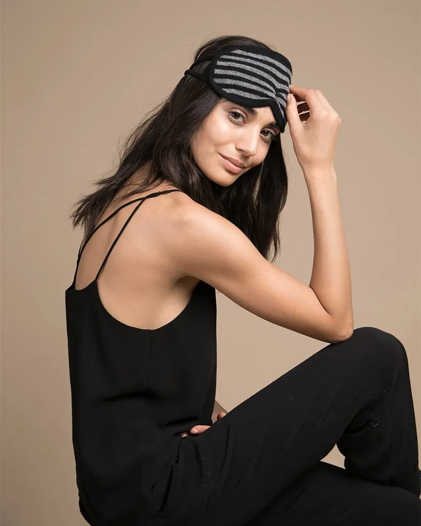 Lights Out Cashmere Eye Mask