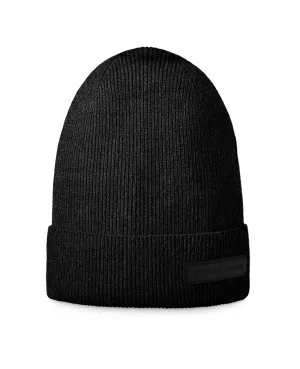 Lightweight Beanie Cashmere Heather Black Womens