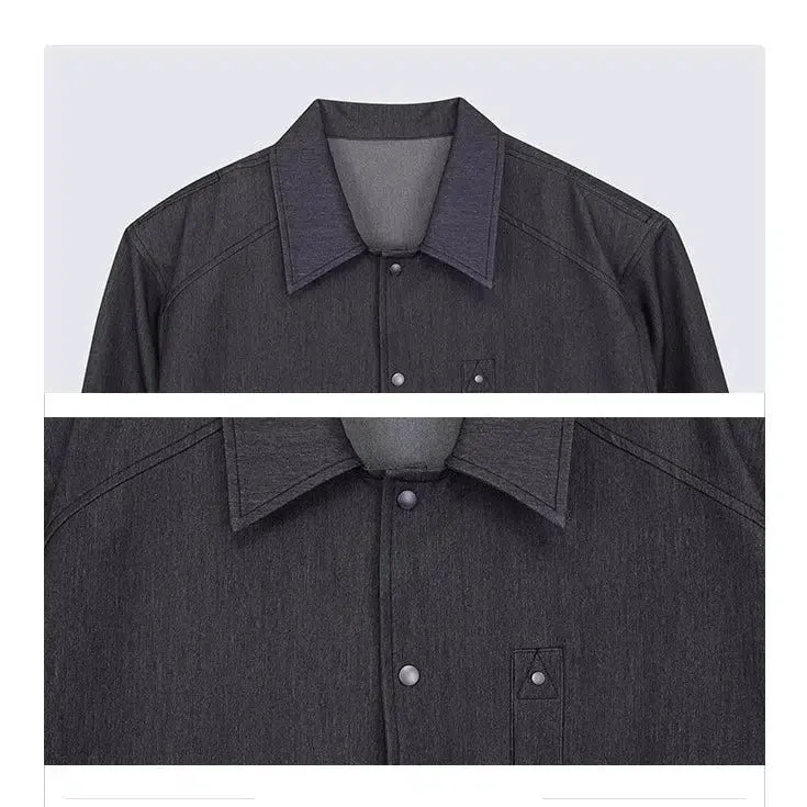 Lightweight Chambray Jacket