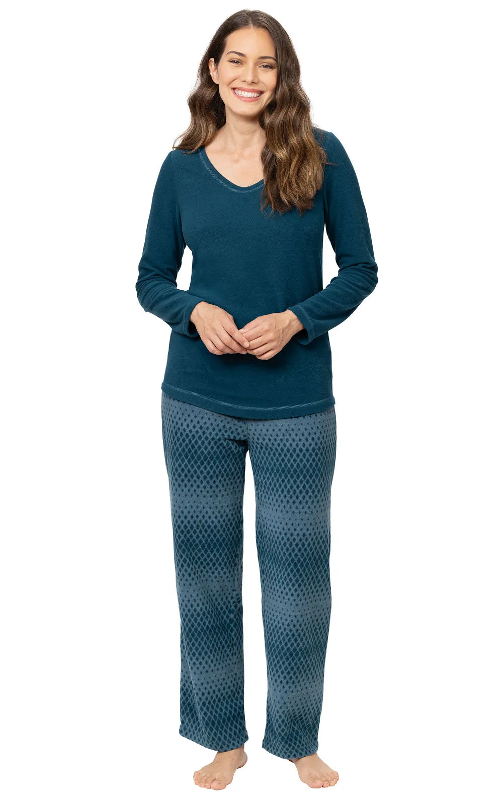 Lightweight Fleece Pullover Pajamas