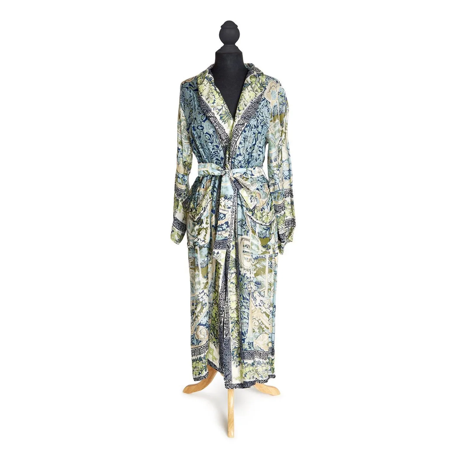 Lightweight Robe Gown- Tapestry Sea Print