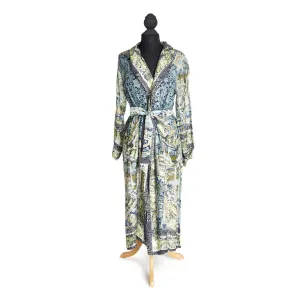 Lightweight Robe Gown- Tapestry Sea Print