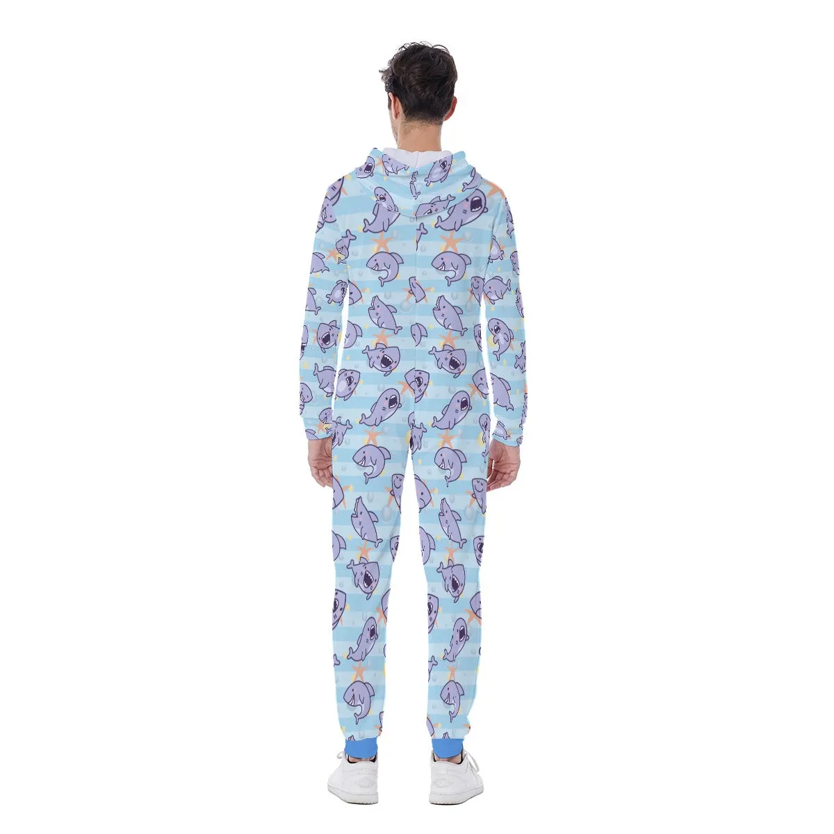 Lil Finny Unisex Hooded Pajamas