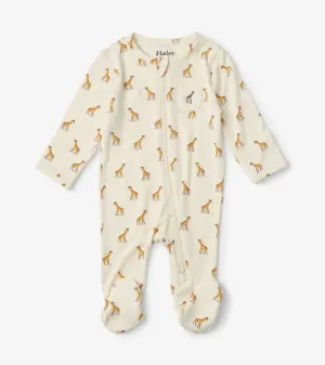 Little Giraffes Baby Footed Coverall