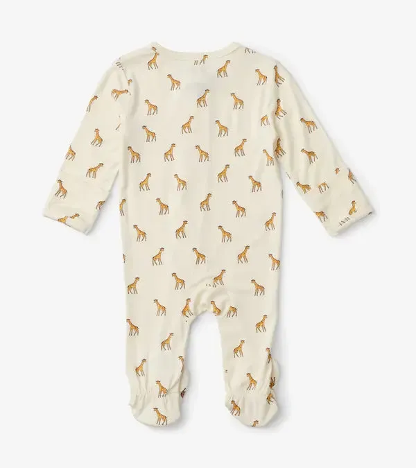 Little Giraffes Baby Footed Coverall
