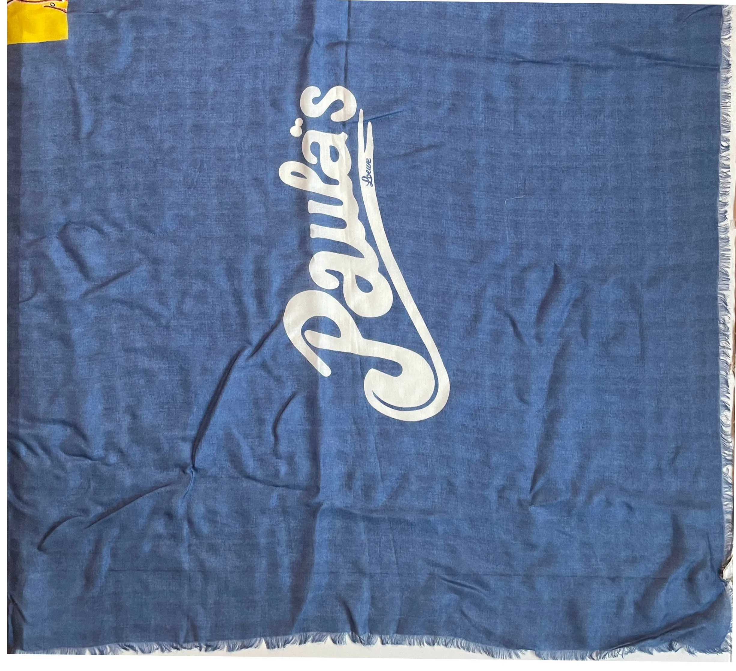 Loewe x Paula's Ibiza Modal & Cashmere 140cm Patchwork Scarf