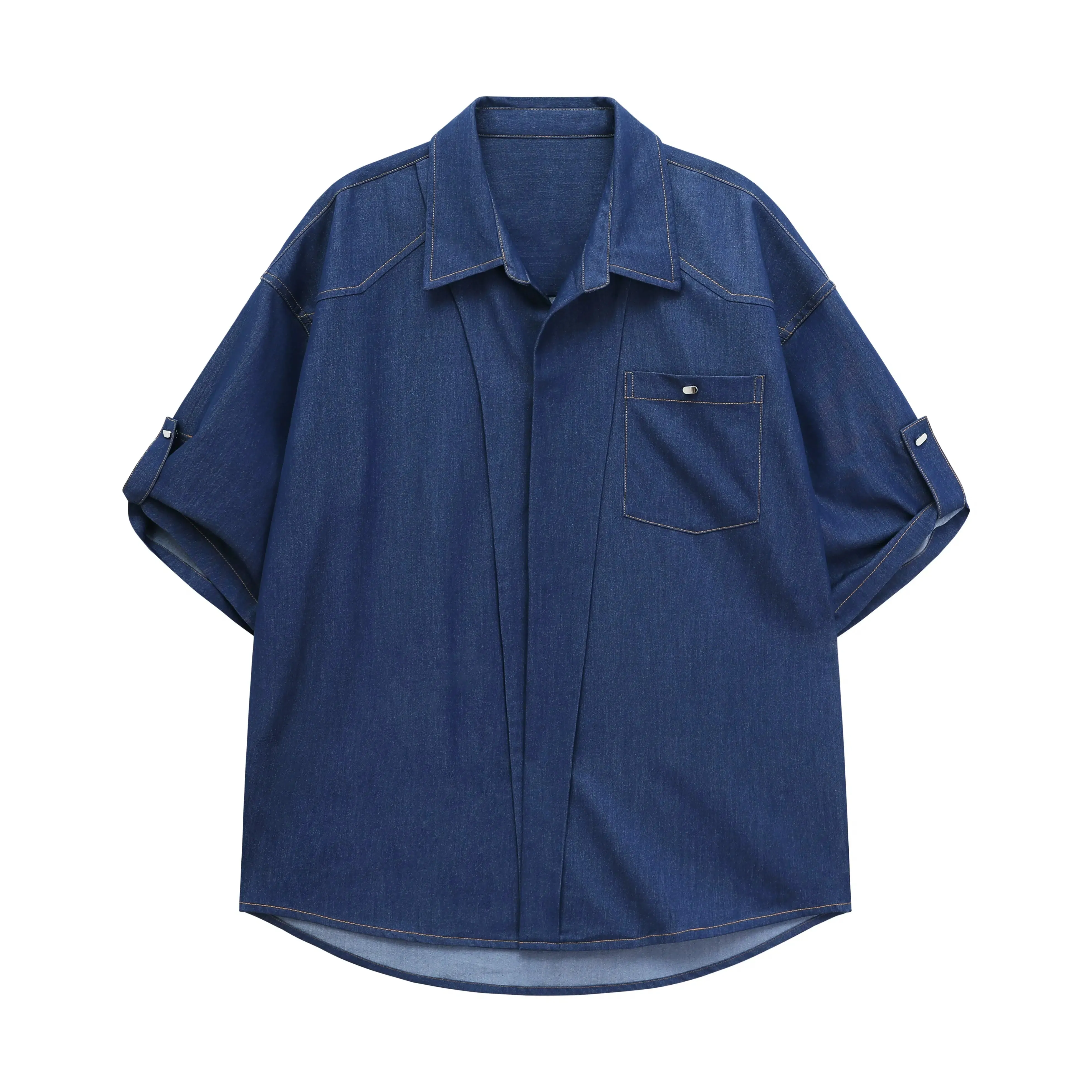 Loose-fit Chambray Shirt