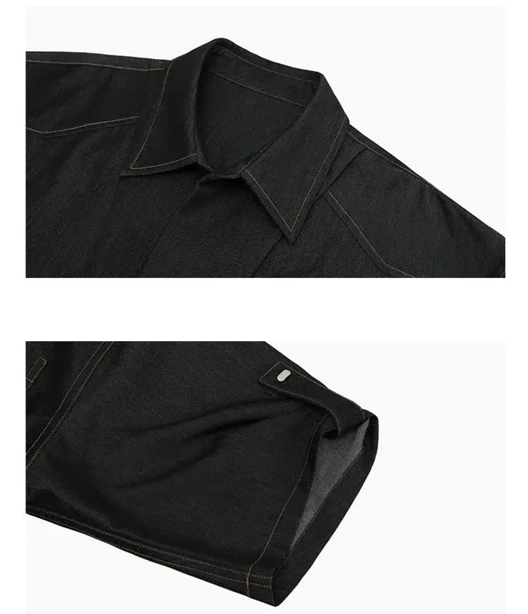 Loose-fit Chambray Shirt