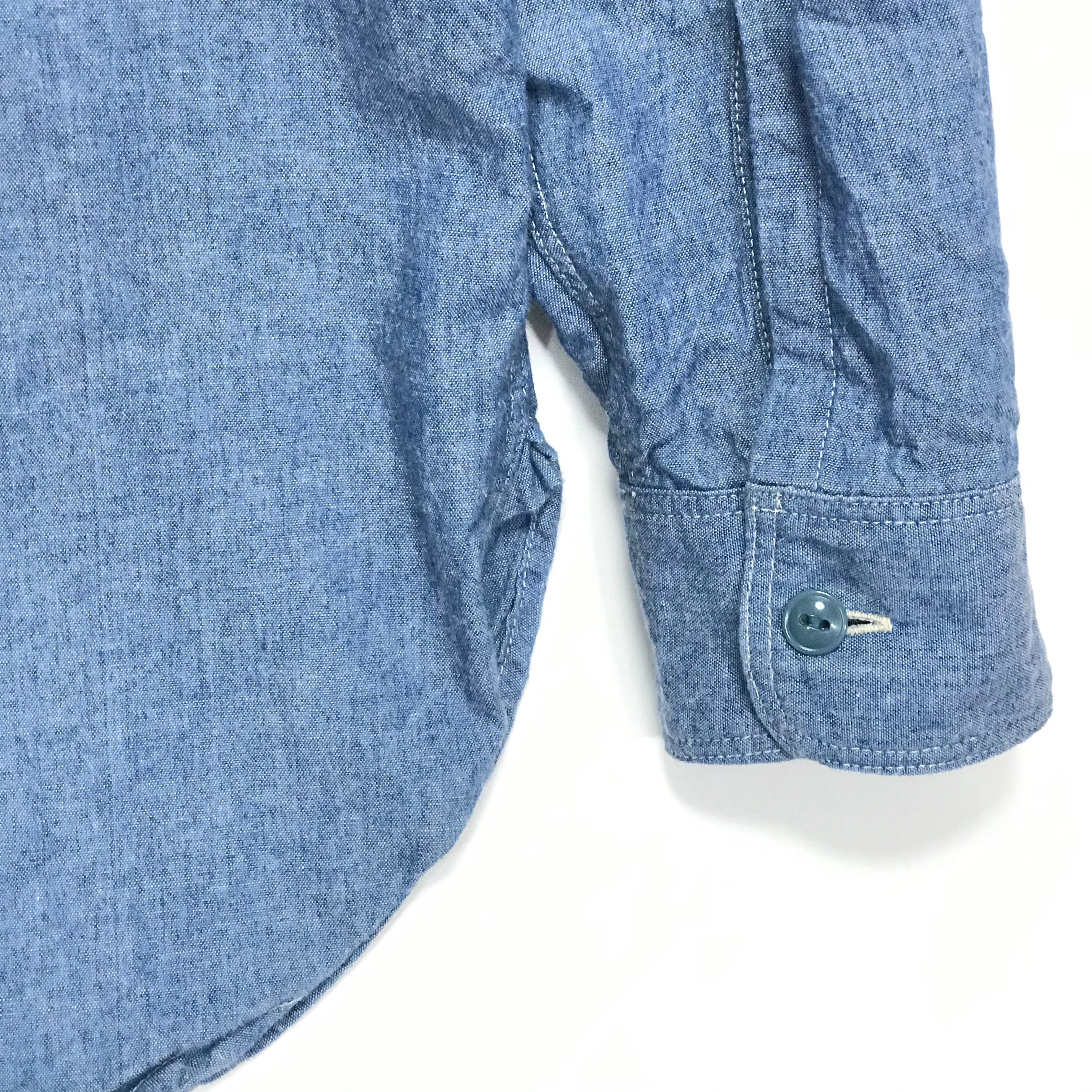 [M] Kapital Chambray Cotton BD L/S Shirt Indigo