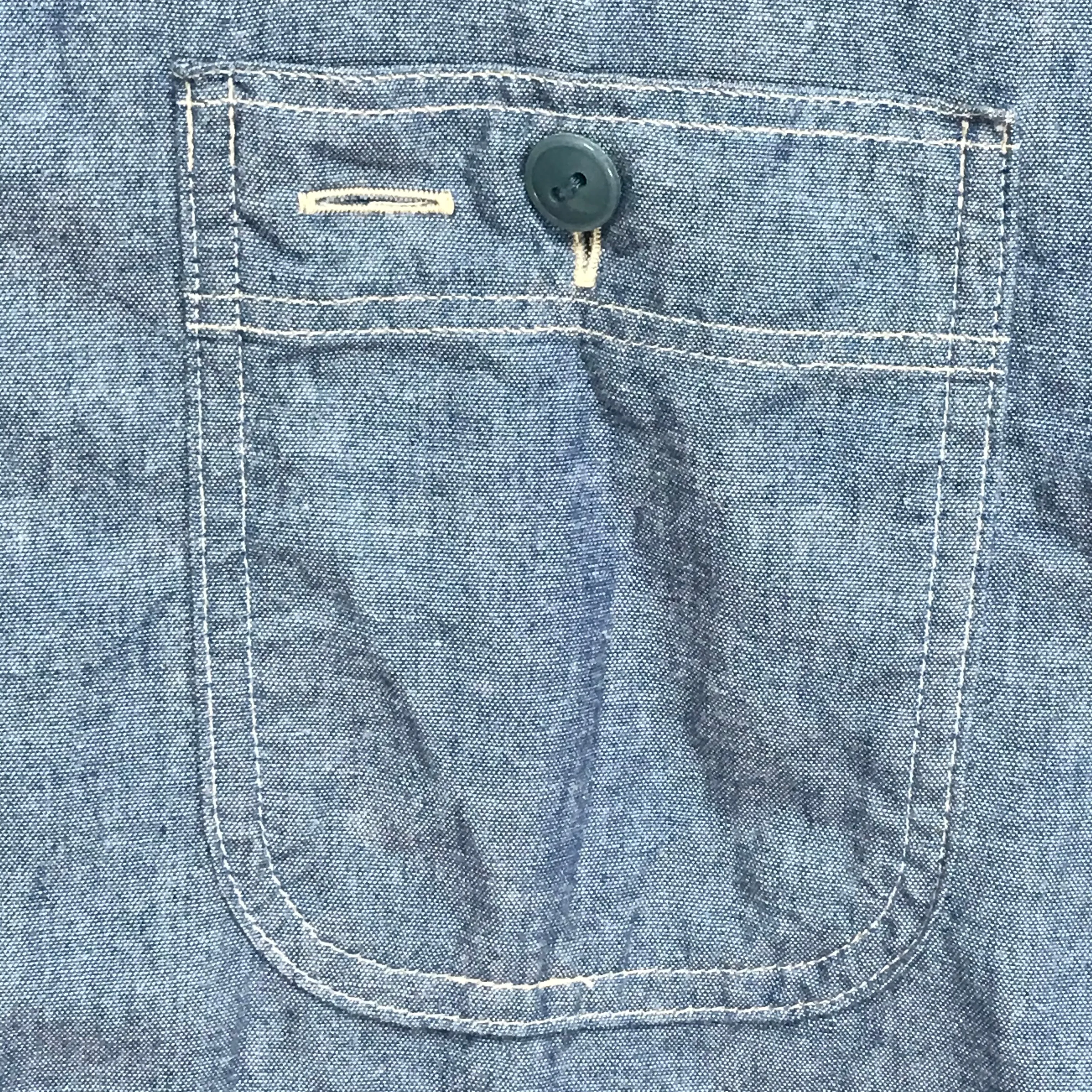 [M] Kapital Chambray Cotton BD L/S Shirt Indigo