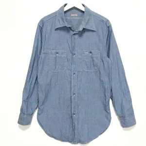 [M] Kapital Chambray Cotton BD L/S Shirt Indigo