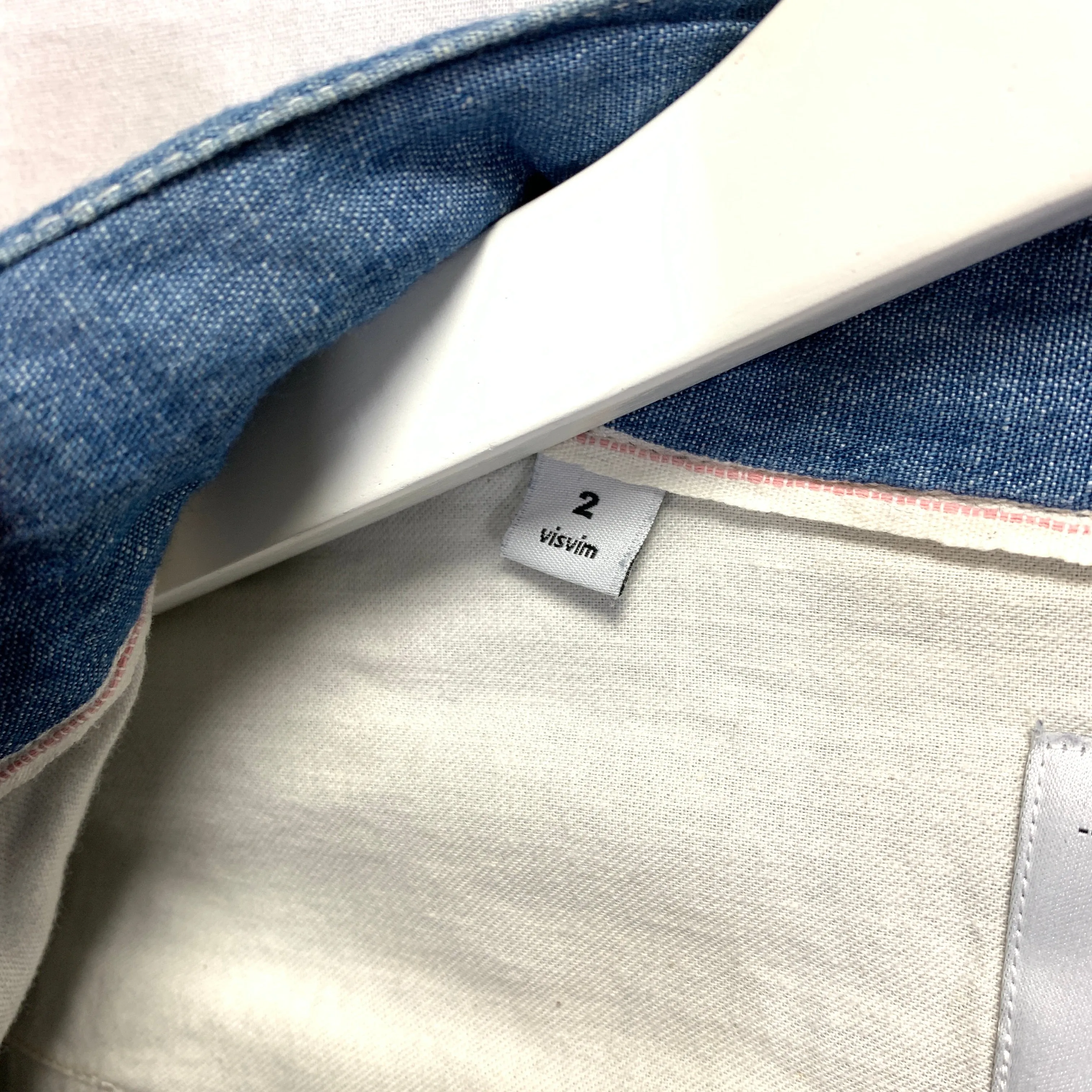 [M] Visvim 13AW Lhamo Shirt Cotton Linen Chambray