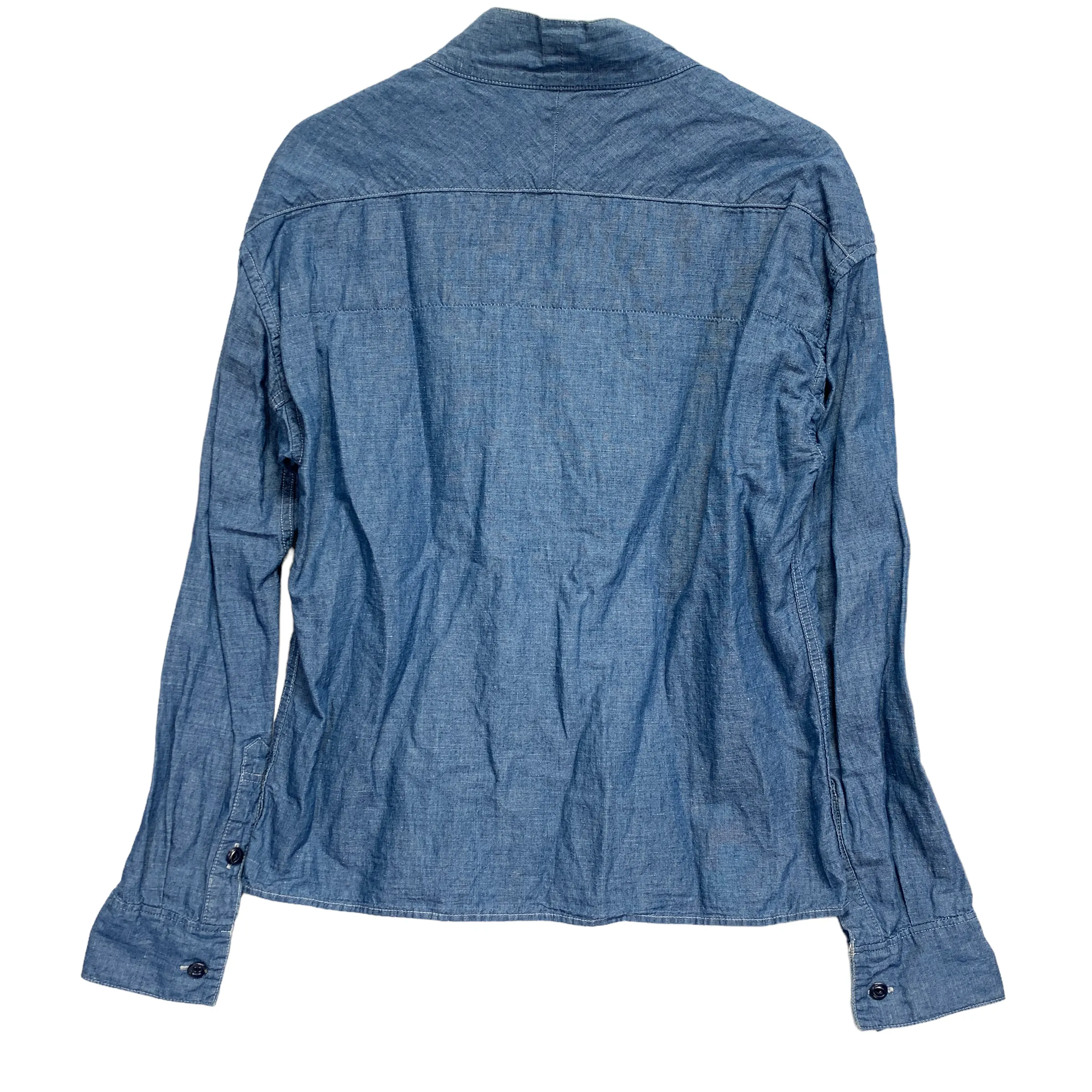 [M] Visvim 13AW Lhamo Shirt Cotton Linen Chambray