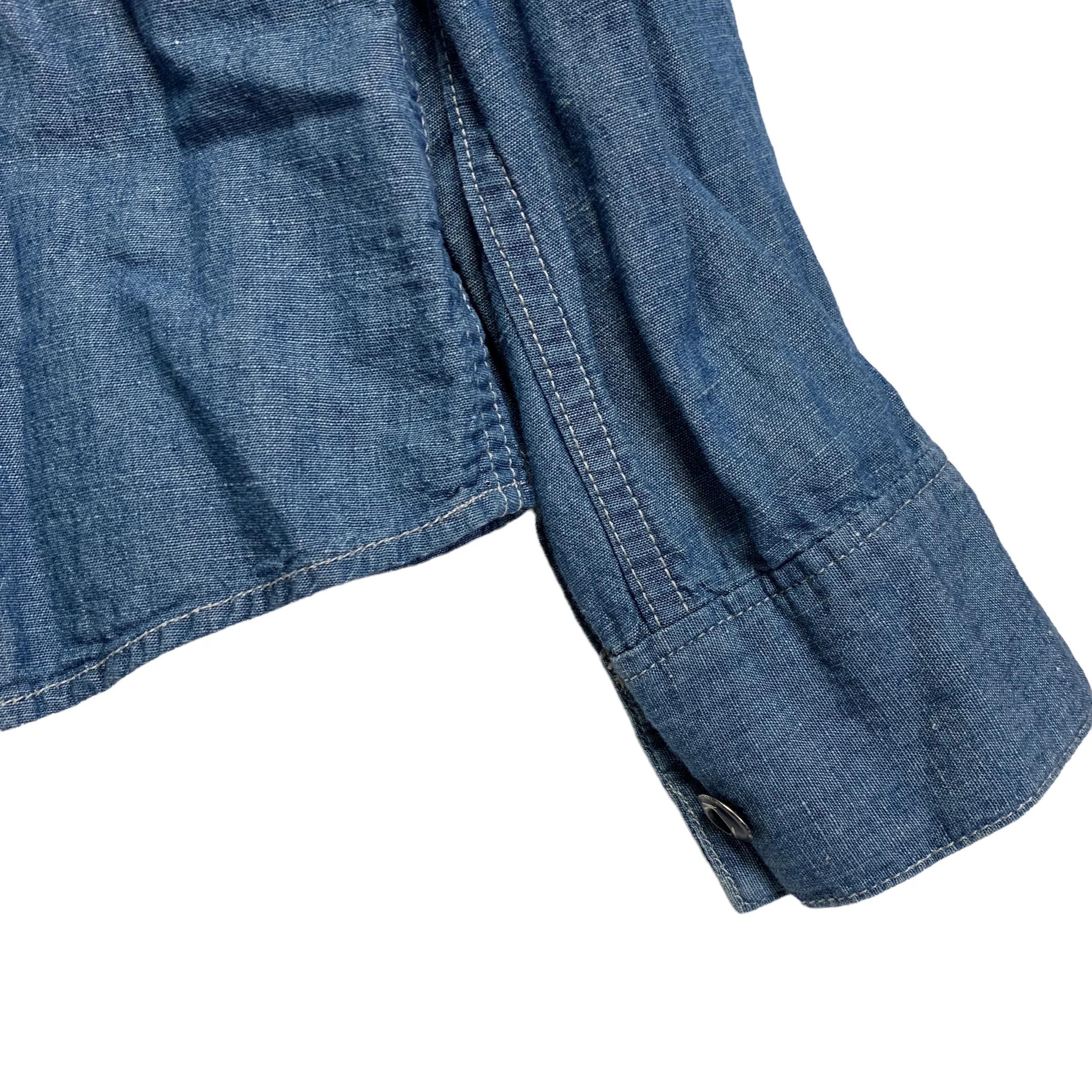 [M] Visvim 13AW Lhamo Shirt Cotton Linen Chambray