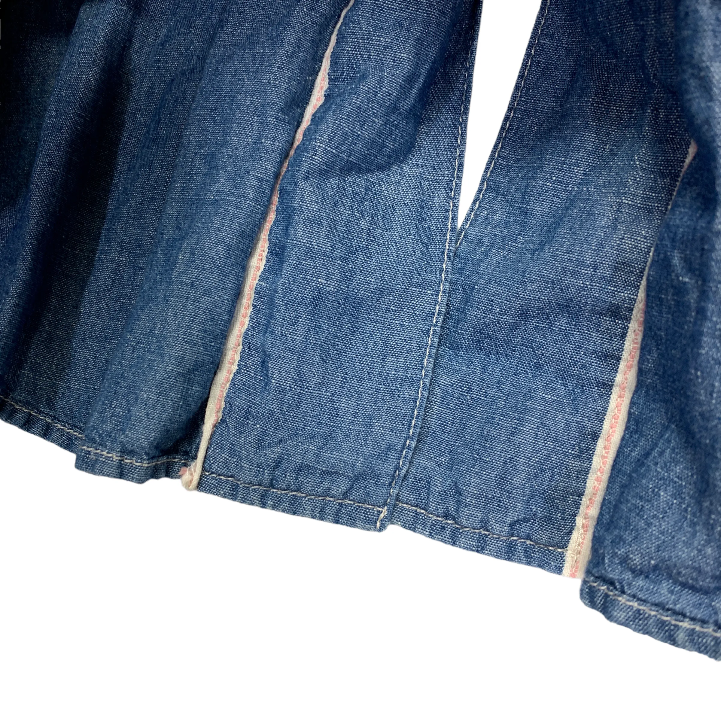 [M] Visvim 13AW Lhamo Shirt Cotton Linen Chambray