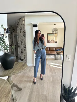Marie Faux Leather Pants