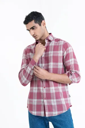 Maroon Casual Shirt