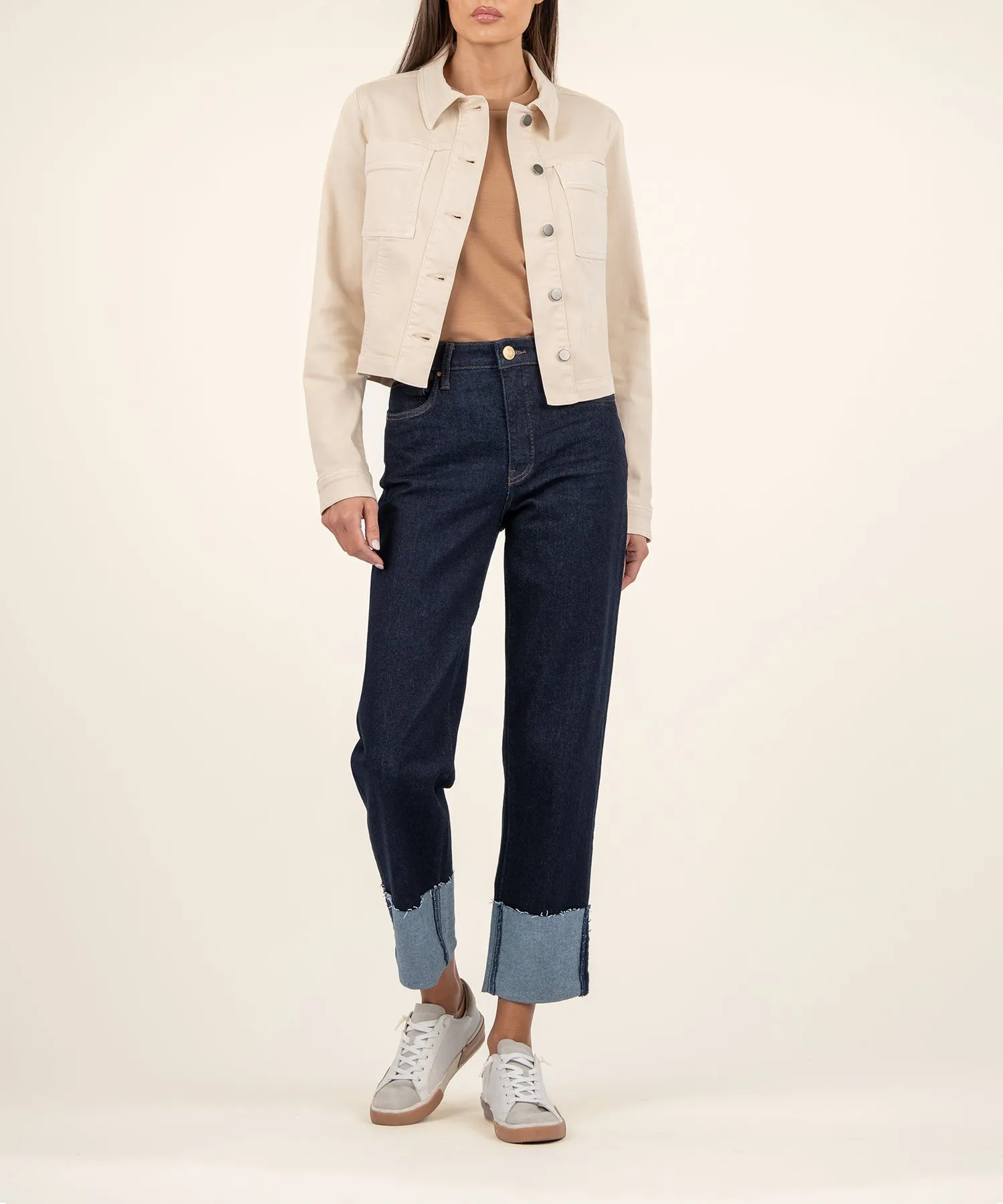 Matilda Crop Trucker Jacket - FINAL SALE