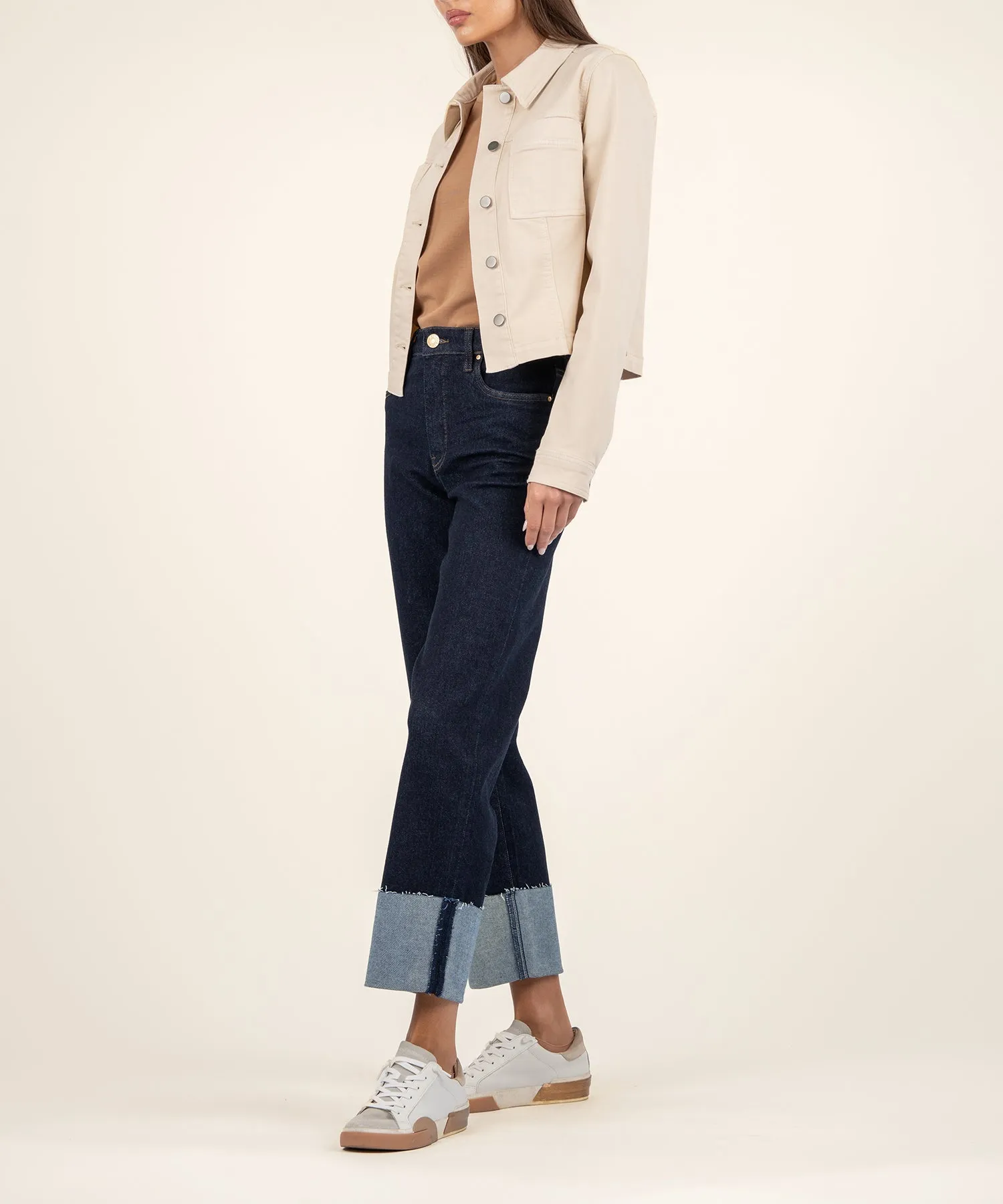 Matilda Crop Trucker Jacket - FINAL SALE