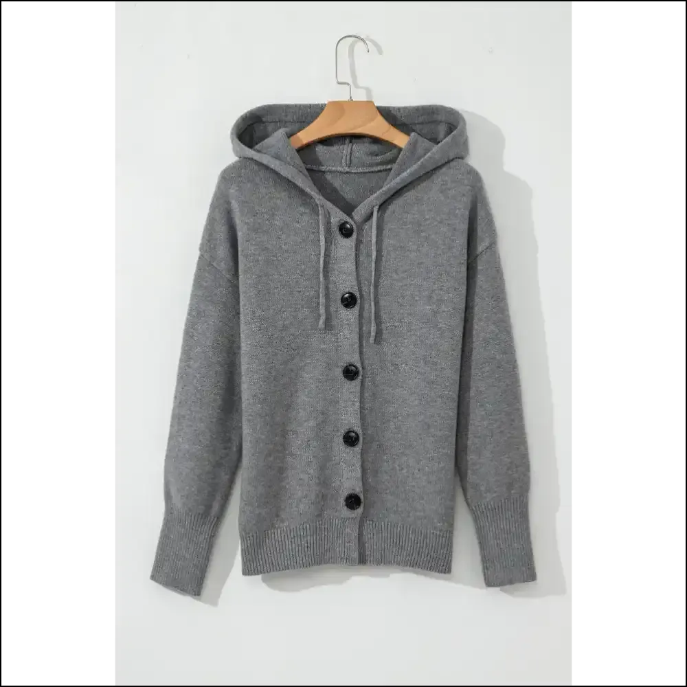 Medium Grey Hooded Cardigan: Finally, a Sweater that Gets  me 🤪 Needful Things