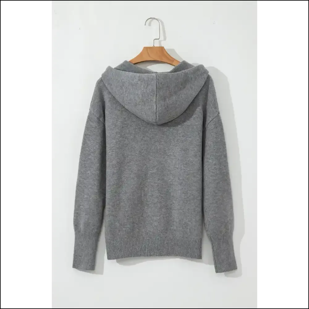 Medium Grey Hooded Cardigan: Finally, a Sweater that Gets  me 🤪 Needful Things