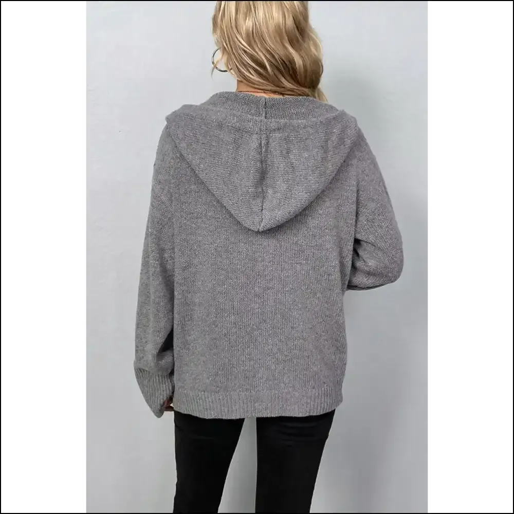 Medium Grey Hooded Cardigan: Finally, a Sweater that Gets  me 🤪 Needful Things