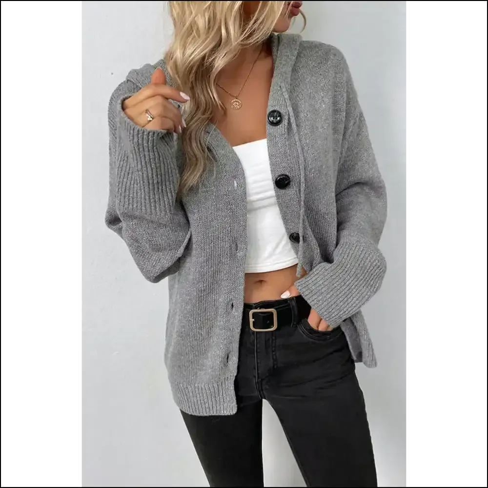 Medium Grey Hooded Cardigan: Finally, a Sweater that Gets  me 🤪 Needful Things