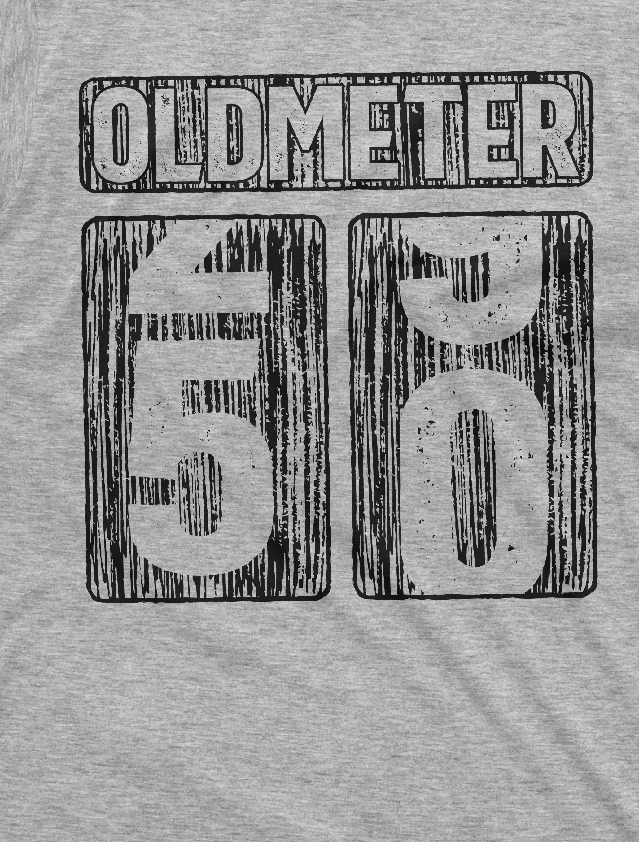 Men's 50th Birthday celebration anniversary T-shirt Funny Tee Odometer age Dad Grandpa gift Tee shirt