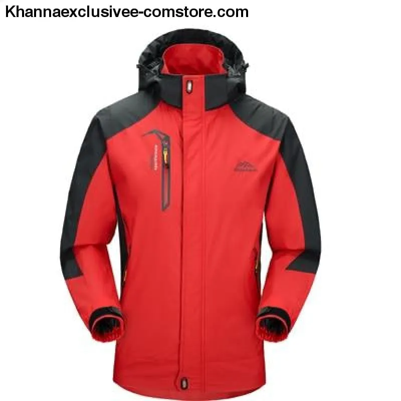 Men's Army Waterproof Windbreaker Breathable UV protection Overcoat  jacket till 5XL