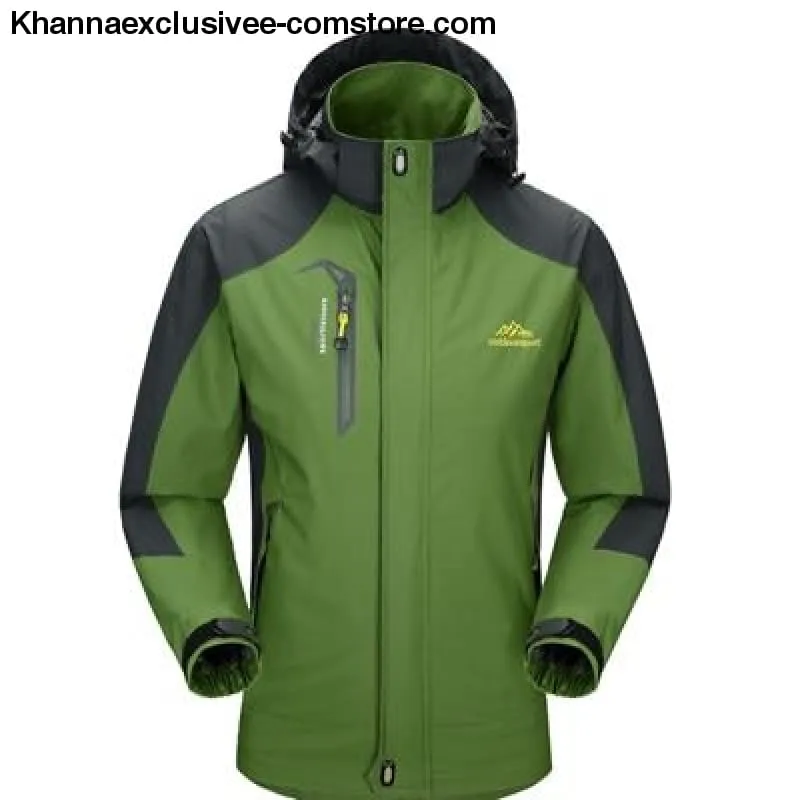 Men's Army Waterproof Windbreaker Breathable UV protection Overcoat  jacket till 5XL