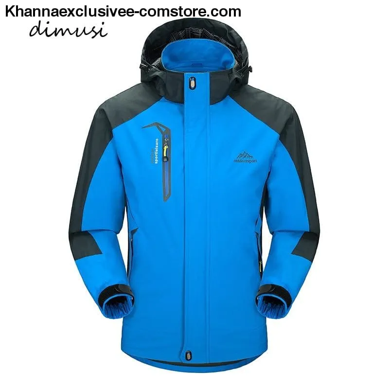 Men's Army Waterproof Windbreaker Breathable UV protection Overcoat  jacket till 5XL