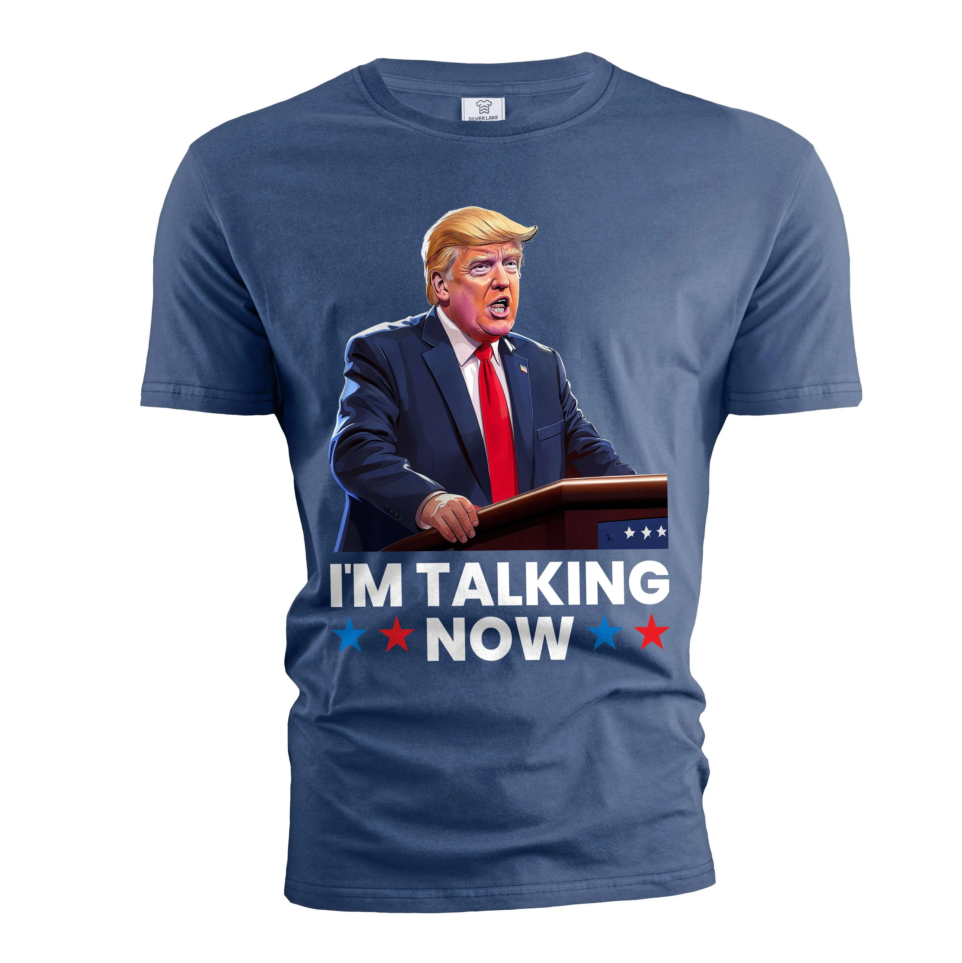 Men's I'm Talking Now Tshirt Donald Trump Funny Saying Shirt Trump Support Shirt Election 2024 Shirt