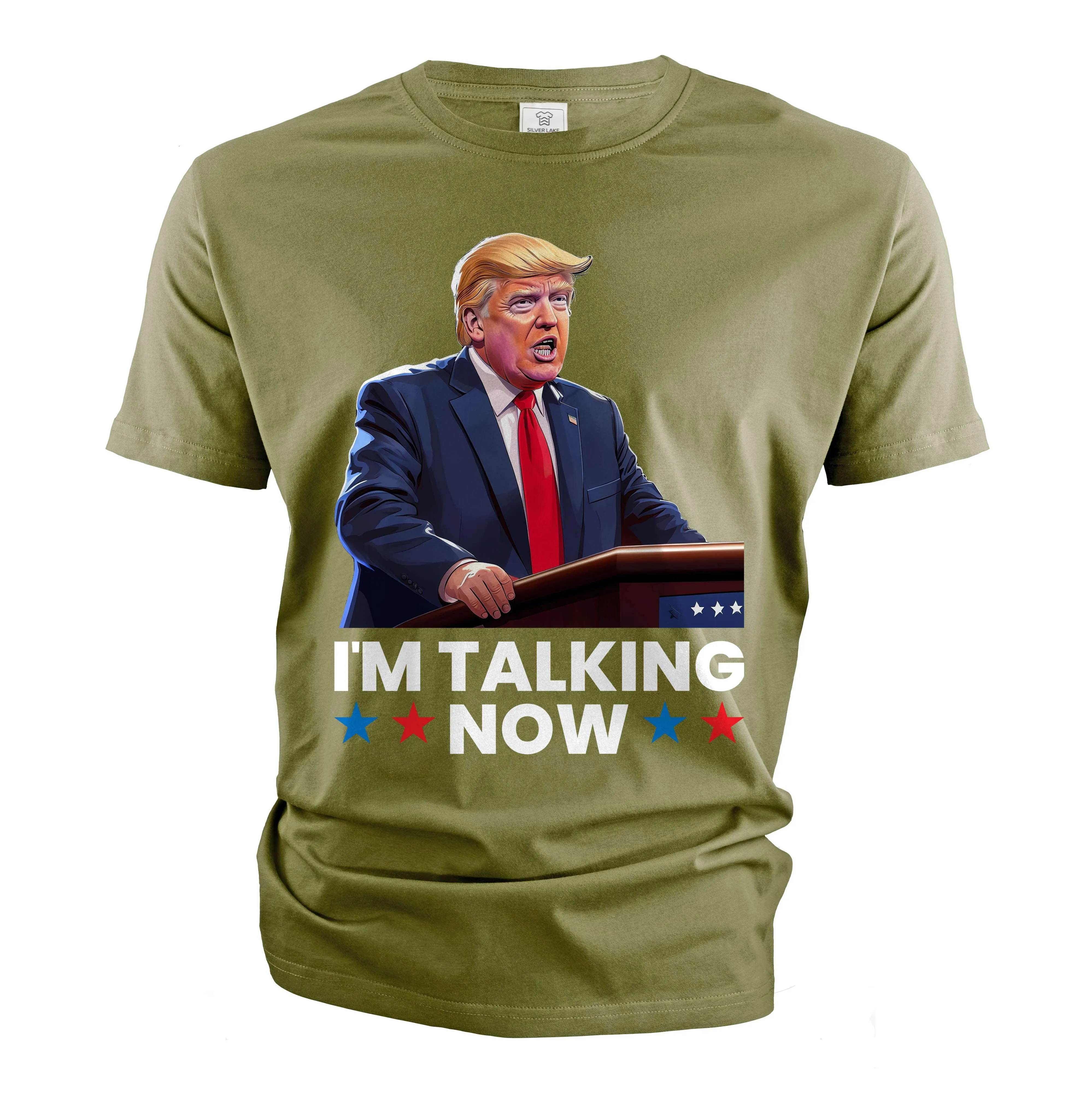 Men's I'm Talking Now Tshirt Donald Trump Funny Saying Shirt Trump Support Shirt Election 2024 Shirt