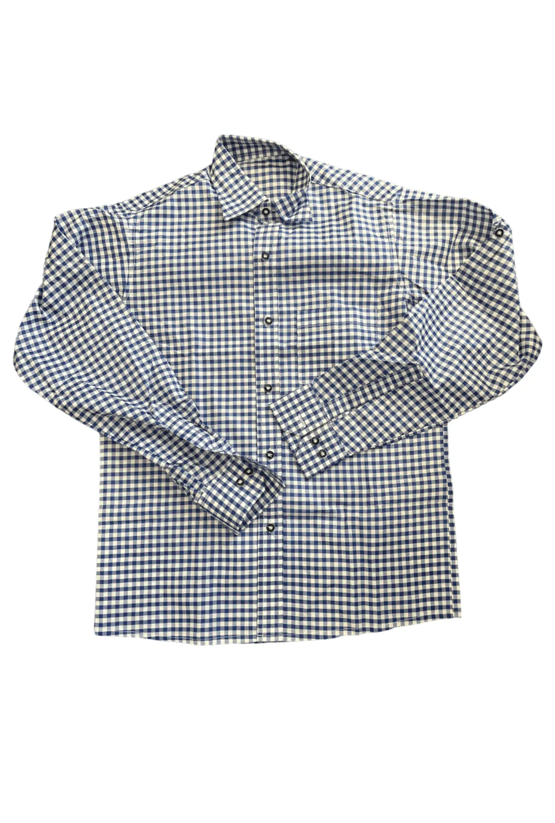 Mens Long Sleeve Checkered Cowboy & Oktoberfest Shirts