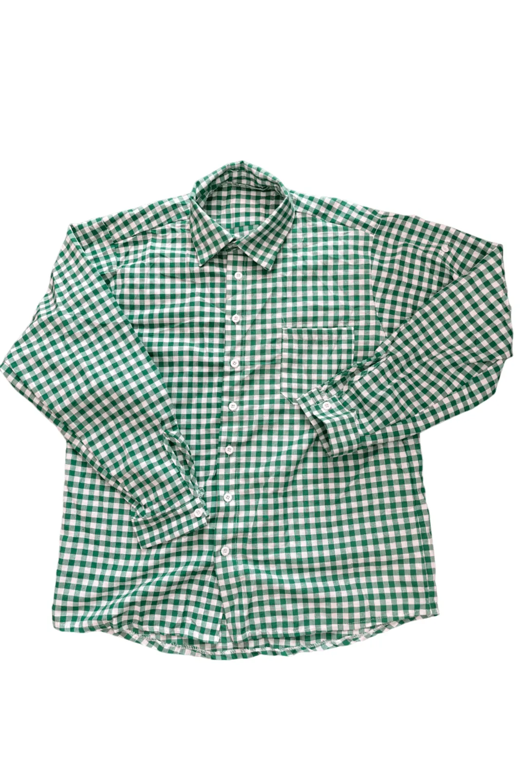 Mens Long Sleeve Checkered Cowboy & Oktoberfest Shirts