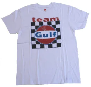 Men's M&P Speed Shop T-Shirt: GULF TEAM Checkered Flag