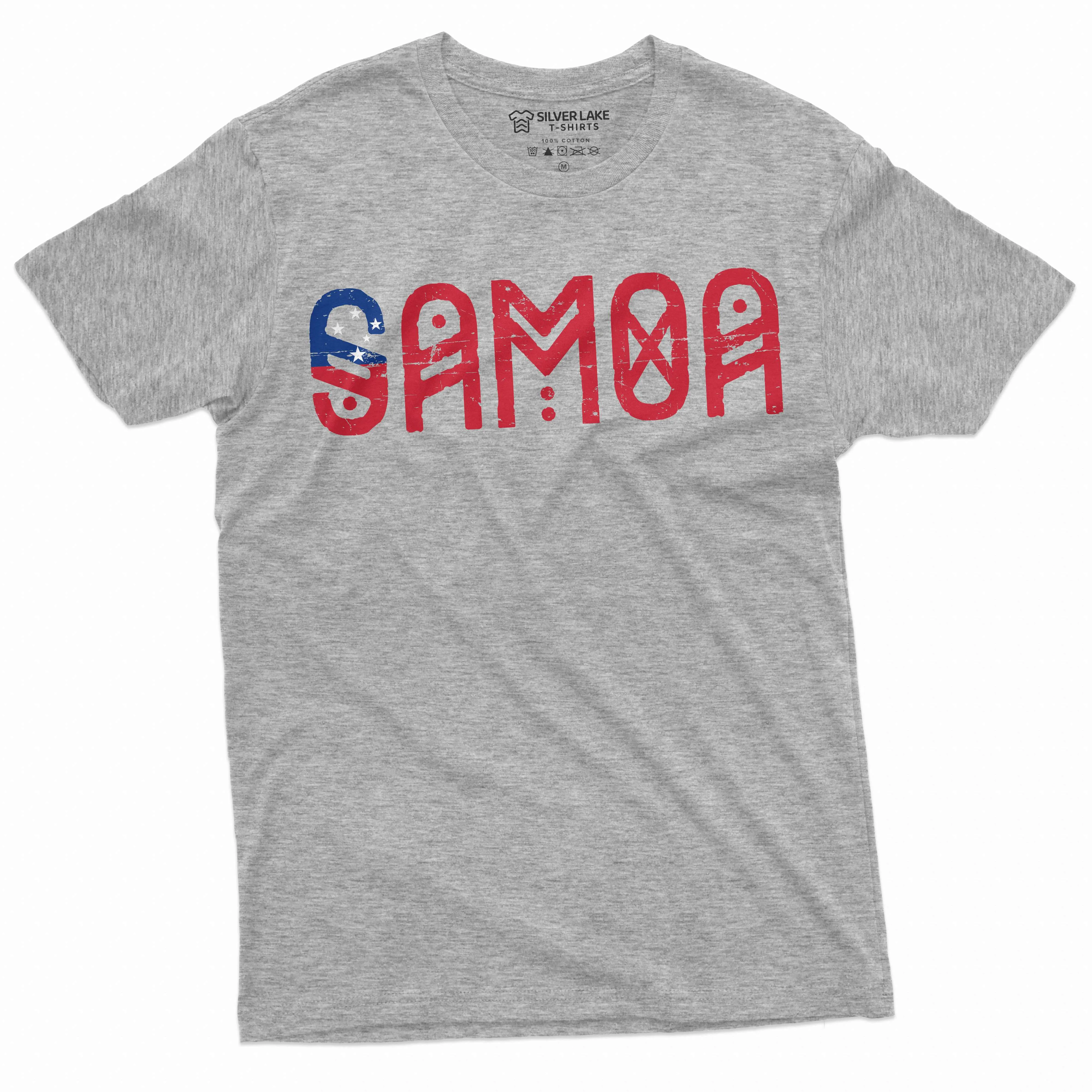 Men's Samoa T-shirt Samoa coat of arms  Samoa coat of arms flag patriotic country nation tee