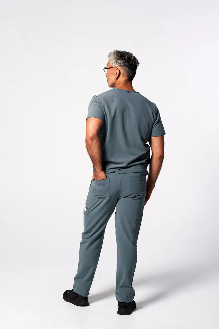 Men's Straight-Cut 9-Pocket Cargo Pants