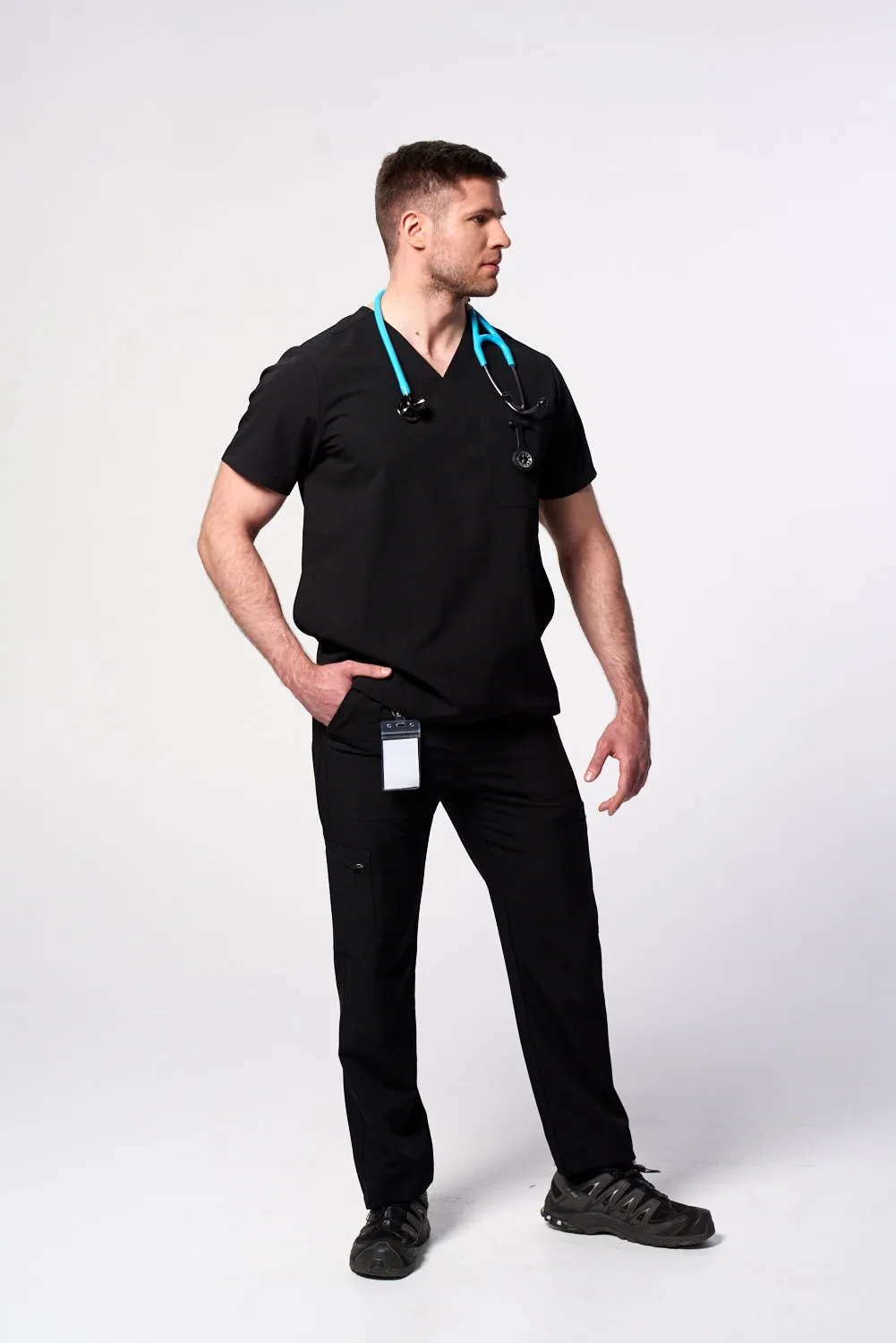 Men's Straight-Cut 9-Pocket Cargo Pants