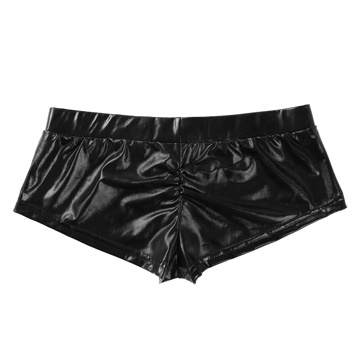 Metallic Booty Shiny Hot Pants