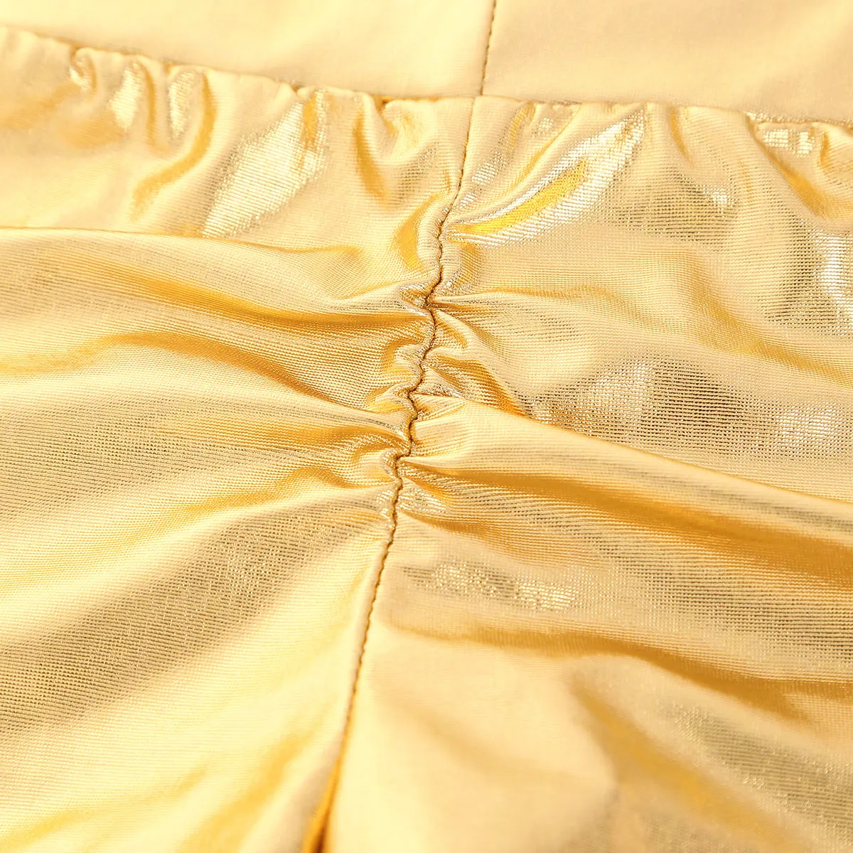 Metallic Booty Shiny Hot Pants