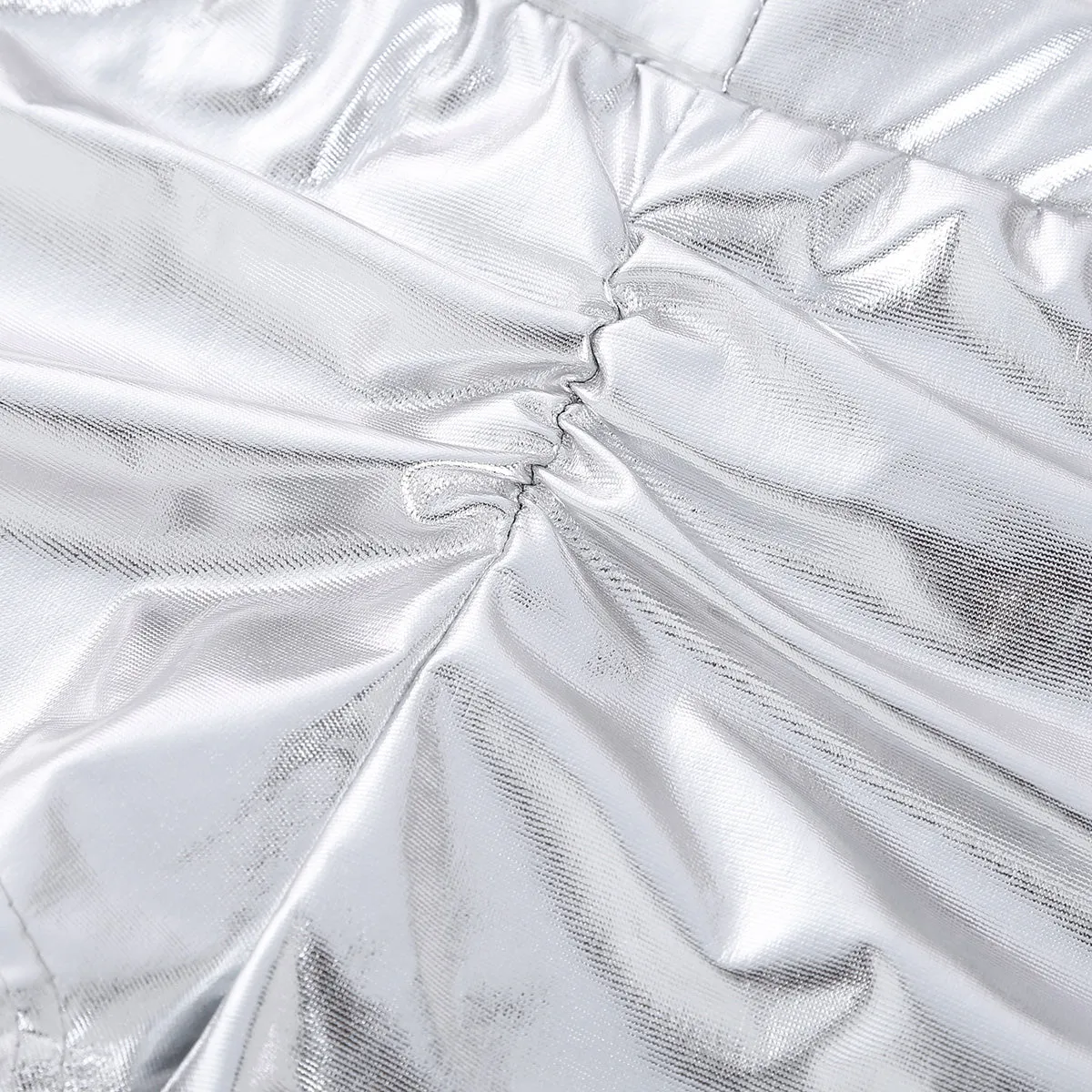 Metallic Booty Shiny Hot Pants