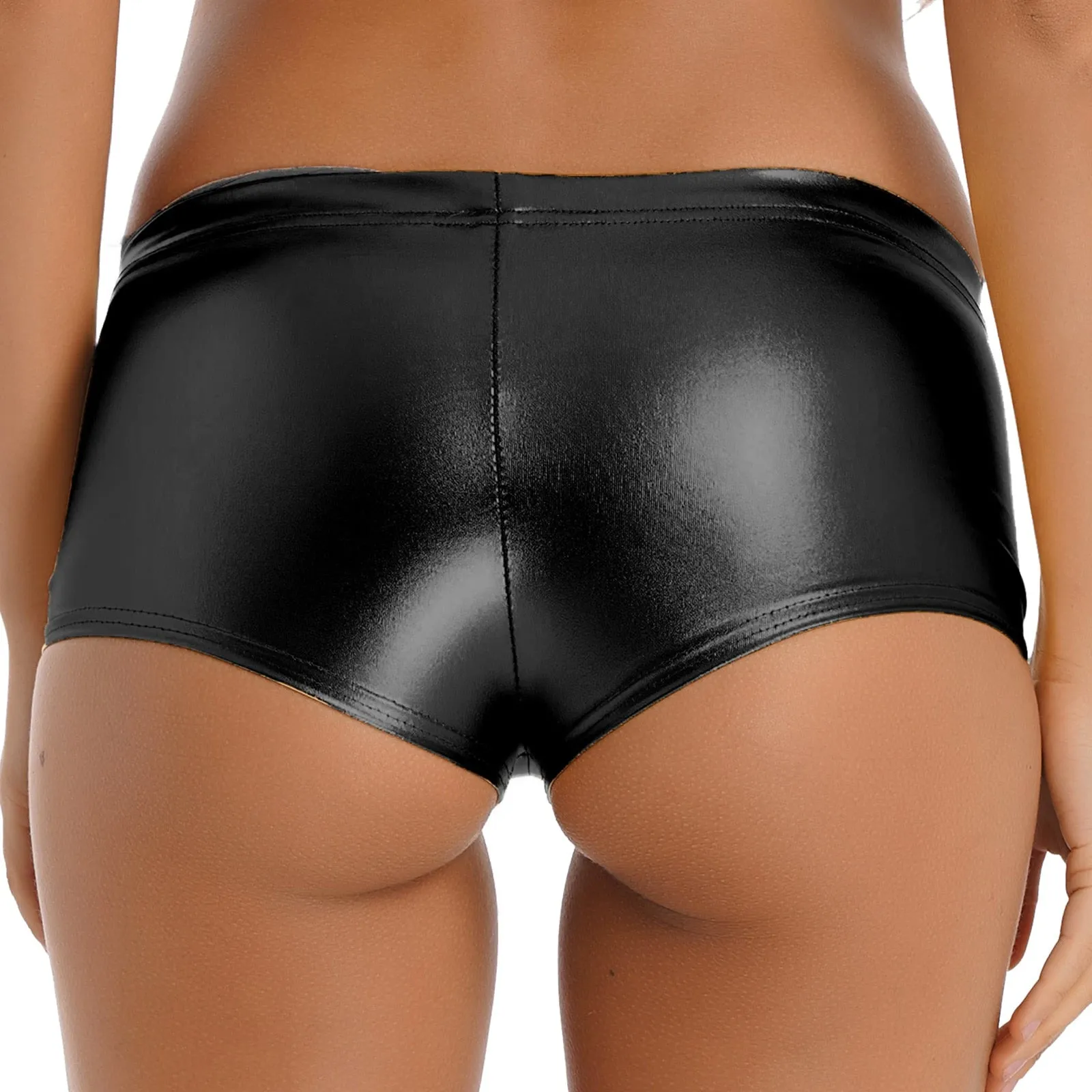 Metallic Booty Shiny Hot Pants
