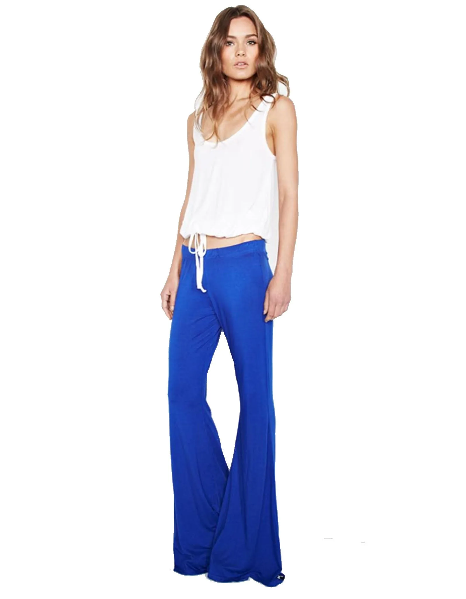 Michael Lauren Mars Bell Pant in Moonstone